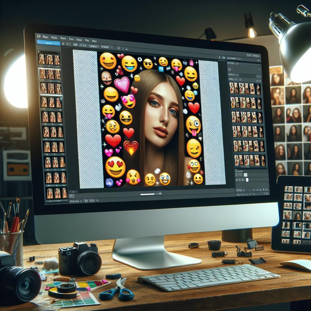 Odstranění emoji z fotky: Vyčistěte snímek od digitálních nálepek